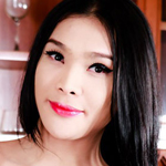 Sexy ladyboy with puppy dog eyes